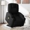 vidaXL Fotoliu electric de masaj rabatabil cu ridicare, negru, textil 3204406