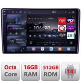 Navigatie Nissan X-Trail 2004-2007 Android radio gps internet 8 core QLED 2K 16+512GB 360 Edotec