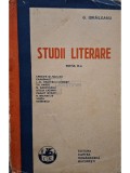 G. Ibraileanu - Studii literare, editia a III-a (Editia: 1931)