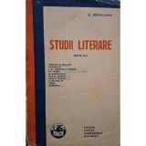 G. Ibraileanu - Studii literare, editia a III-a (Editia: 1931)