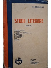G. Ibraileanu - Studii literare, editia a III-a (Editia: 1931) foto