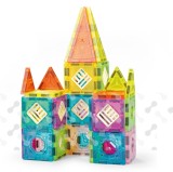 Set constructie magnetic Bufnitel, 48 piese colorate, 5.5 cm, 3D