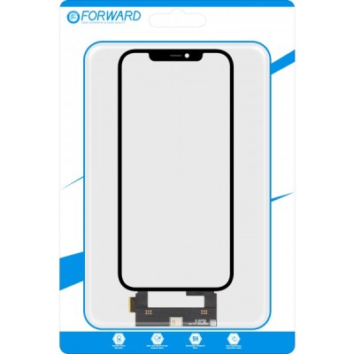 Touchscreen Forward Guard OCA pentru Apple iPhone 12 Pro Max, Negru foto