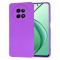 Husa premium din silicon pentru realme 12 / 12x - softflex, microfibra, purple