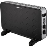 Convector de podea Heinner HCVH-Y2000TBK, 2 setari pentru incalzire: 1250/2000W, termostat ajustabil, ventilator Turbo, protectie supraincalzire, indi