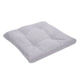 Perna pentru scaun, decorativa Herum&reg;, cu snur, Gri, 40 x 40 cm