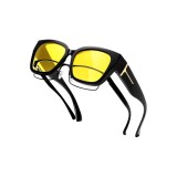 Ochelari oversize peste ochelari