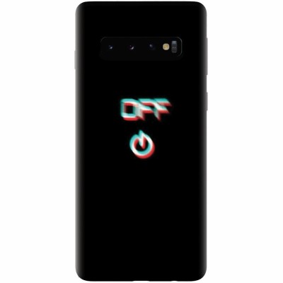 Husa silicon personalizata pentru Samsung Galaxy S10, Off foto