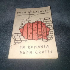 DORU NOVACOVICI - IN ROMANIA DUPA GRATII