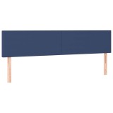 Cumpara ieftin Tablii de pat, albastru, 180x5x78/88 cm, textil