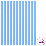 VidaXL Manșoane din spumă st&acirc;lp trambulină, 12 buc., albastru, 92,5 cm