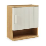 Dulap suspendat baie Ferrersp 50x45x24 cm stejar si nisip