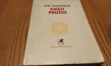 ION GHEORGHE - Elegii Politice - Editura Cartea Romaneasca, 1980, 227 p., Alta editura