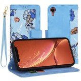 Husa personalizata fete iPhone XR Techsuit FlipCraft, bleu