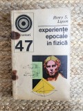 Experiente epocale in fizica - Henry S. Lipson