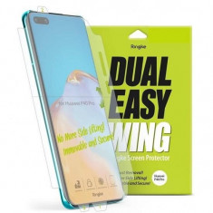 Folie Huawei P40 Pro - Ringke Dual Easy Full Cover 2 Pack Clear foto