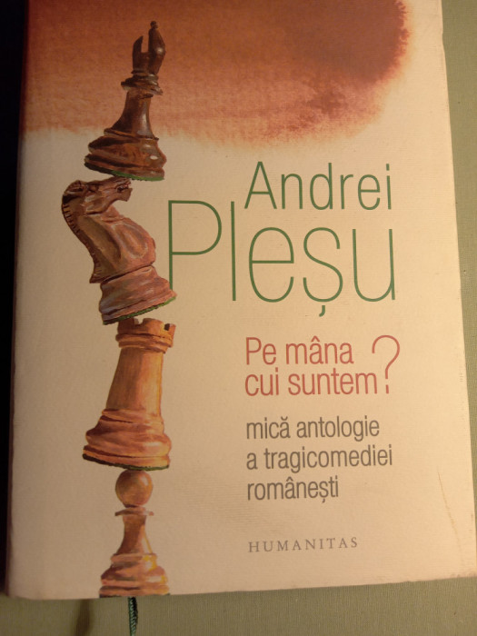 Andrei Pleșu Pe mana cui suntem,nou,25 lei