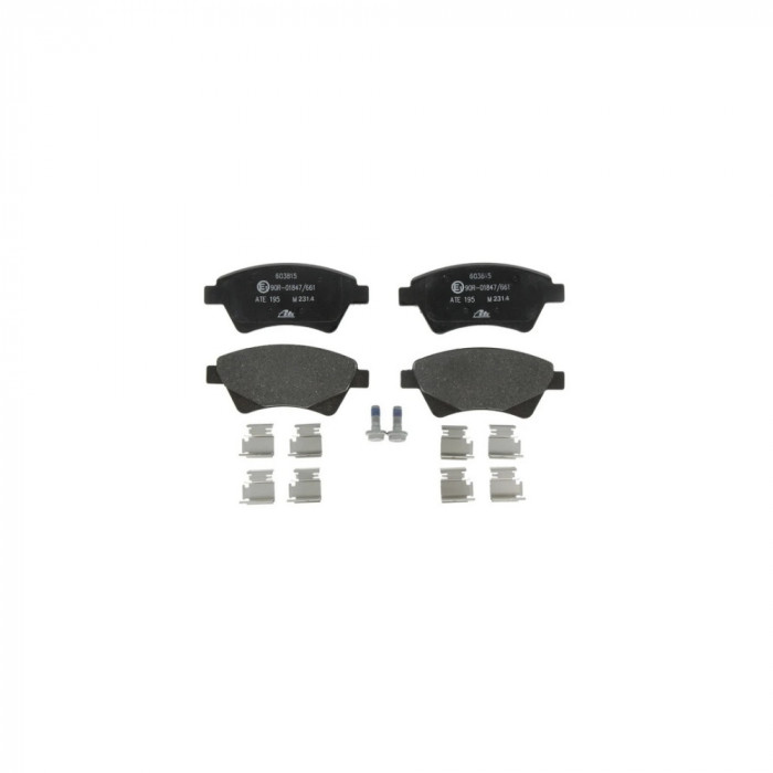 Placute frana RENAULT SC&iuml;&iquest;&frac12;NIC II JM0 1 ATE 13046038152