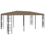 Pavilion, gri taupe, 6 x 3 m GartenMobel Dekor, vidaXL