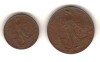 SV * Italia LOT 1 CENTISIMO 1916 + 2 CENTISIMI 1909 +/- XF, Europa, Cupru-Nichel