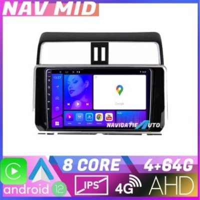 Navigatie Toyota Prado J150 2018 KIT 1065 EDOTEC-LITE Android Ecran 720P Octa Core 4 64 Carplay CarStore Technology foto