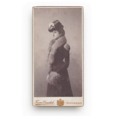Maruca Cantacuzino, fotografie de epocă, atelier Franz Duschek
