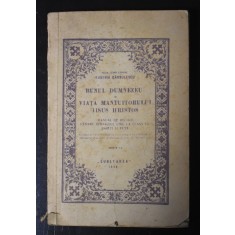Preot Eugeniu Bărbulescu - Bunul Dumnezeu și Viața M&acirc;ntuitorului Hristos - manual religie pentru gimnaziu clasa I - 1946