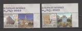 ROMANIA 2023 TIMFILEX Serie 2 timbre cu vinieta LP.2436 MNH**, Nestampilat