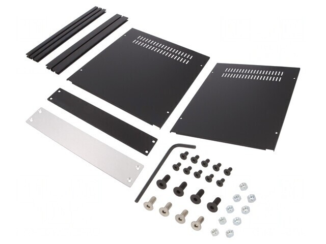 Carcasă ventilată 233x286x43mm