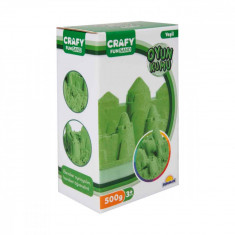 Nisip kinetic Crafy Sand Verde 500 g