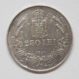 250 LEI 1941 . TPT . DETALII EXCELENTE . PATINA . CEL MAI MIC PRET PT. ACEASTA STARE.