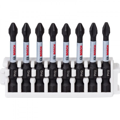Set 8 biti impact Insert Bit, 50mm, PH2 Bosch foto
