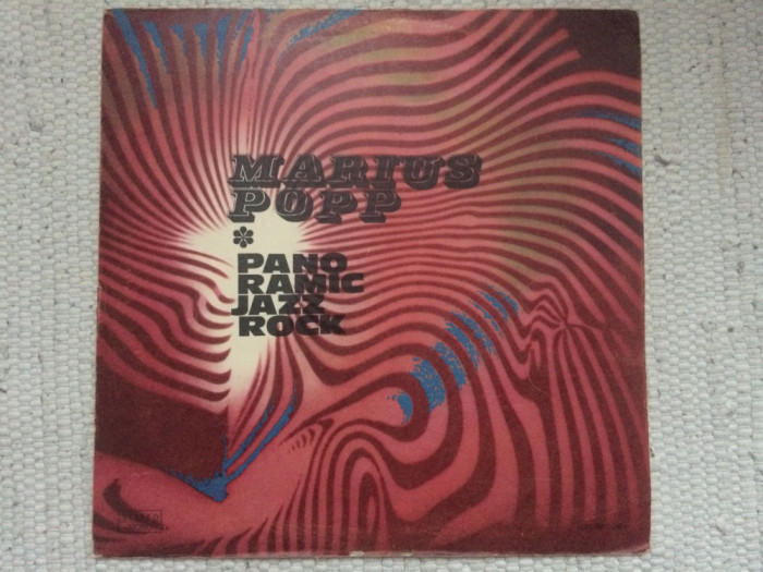 marius popp panoramic jazz rock album disc vinyl lp muzica fusion jazz blues rock STM EDE 01266 VG+