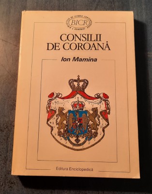 Consilii de coroana Ion Mamina foto