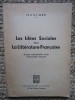 Ion Climer, Les Idees Sociales dans La litterature Francaise, București 1948