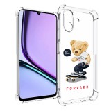 Husa antisoc pentru realme note 60, airbag pro, let&acirc;s move forward