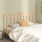 Tăblie de pat, 206x4x100 cm, lemn masiv de pin, vidaXL