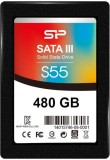 SSD SP SLIM S55 480GB 2.5&quot; SATA 6Gb/s &quot;SP480GBSS3S55S25&quot;, Silicon Power