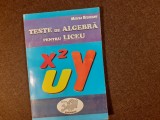 TESTE DE ALGBERA PENTRU LICEU MIRCEA BECHEANU