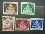Germania Al Treilea Reich Congresul Municipal 1936 Saar Lot 5 Mărci -A666