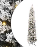 VidaXL Brad de Crăciun artificial Verde 180 cm PVC și oțel și plastic 3395020