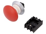 Comutator de siguranță SCHMERSAL 22mm NDRZ50RT roșu, 2 poziții fără EF