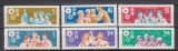 ROMANIA 1968 LP 674 PIONIERI SERIE MNH, Nestampilat