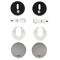 Set balamale pentru capac wc, model 201, 202, Sepio