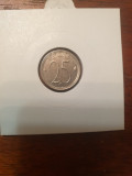 BELGIA 25 centimes 1968