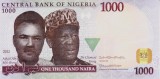 Bancnota Nigeria 1.000 Naira 2022 - PNew UNC ( vezi descriere )