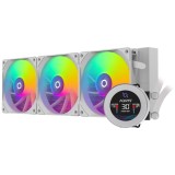 Cooler CPU Lichid AQIRYS Hydra 360 White, ARGB, 300W TDP, Compatibil Intel/AMD