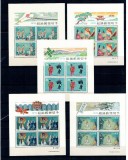 RyuKyu Islands 1970 - Opere clasice din Insulele RyuKyu, set minicoli neuzate