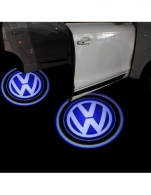 Proiectoare Portiere cu Logo Volkswagen foto