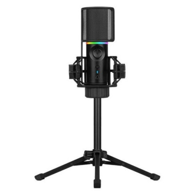 Microfon Streamplify MIC RGB cu trepied foto